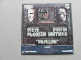 Mint Laserdisc Film Papillon Engl. Sprache McQueen / Hoffman
