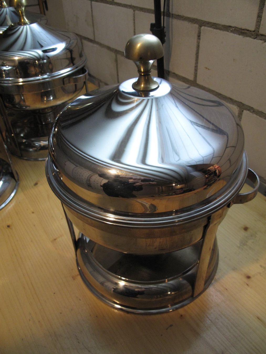 Elettrodomestici da cucina: Buffetwärmer,  Chavingdish, Rechaud  Edelstahl – Usato da Wil SG venduto da fva01 8