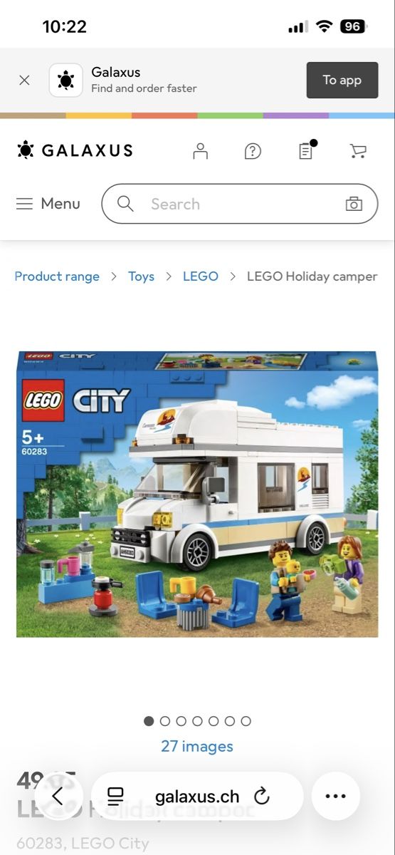 Lego Kit di costruzioni: Lego City Wohnmobil – Usato da Balsthal venduto da CoriGu