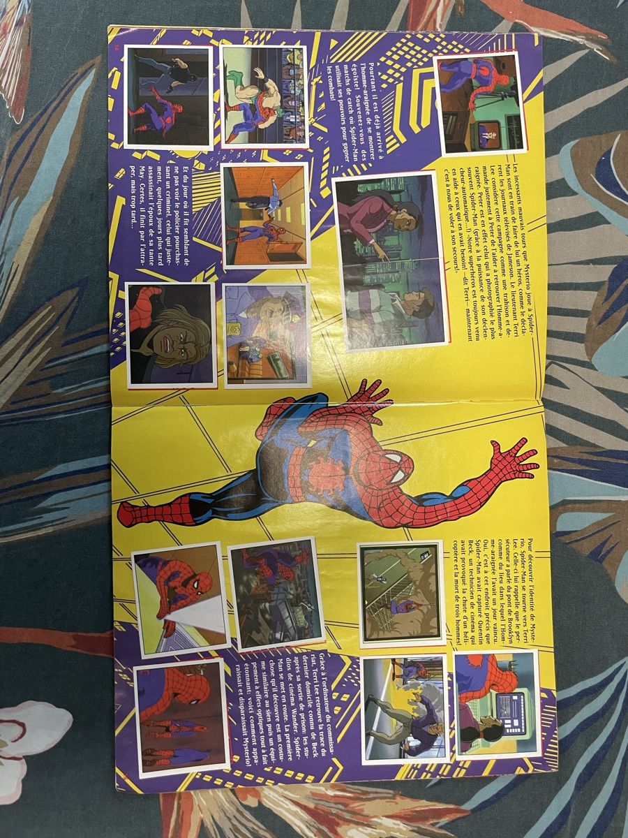 Panini Album: SPIDERMAN ALBUM STICKER PANINI 1996 COMPLET – Usato da Essert FR venduto da jsi_98j5 8