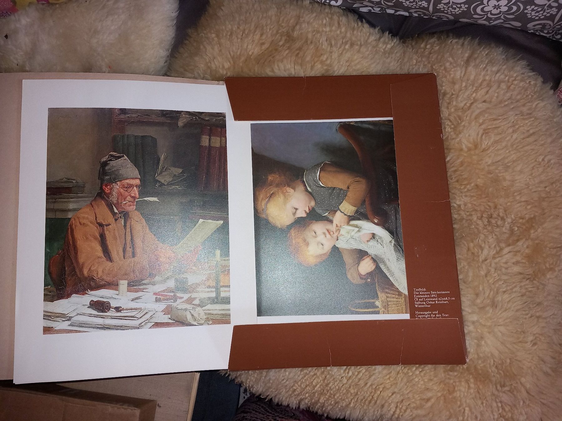 Foto & Immagini: Kunstmappe Albert Anker – Usato da Maschwanden venduto da summernight7 1