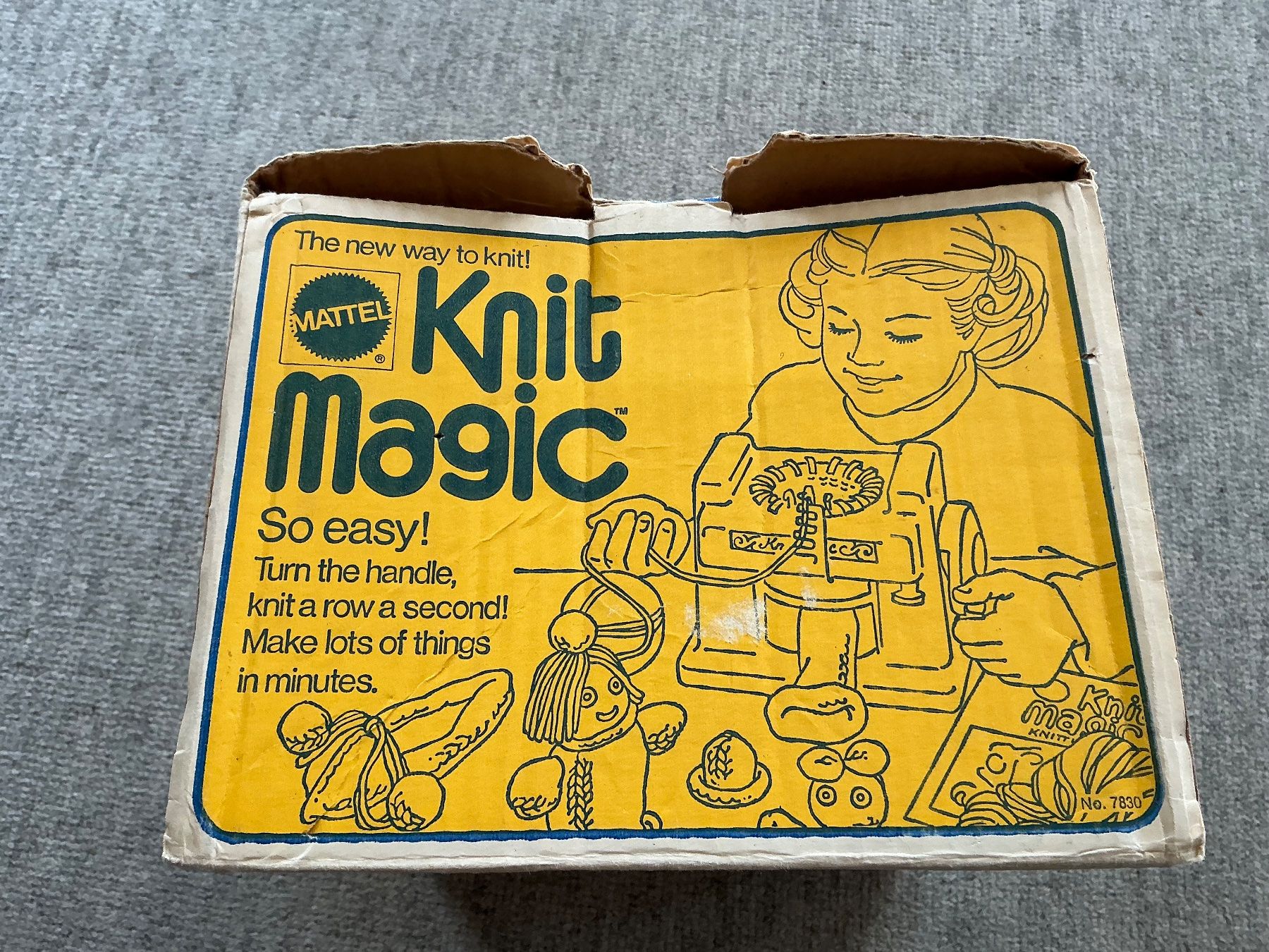 Giocattoli: antike Strickmaschine Mattel Knit Magic – Usato da Jona venduto da Jancy60 3