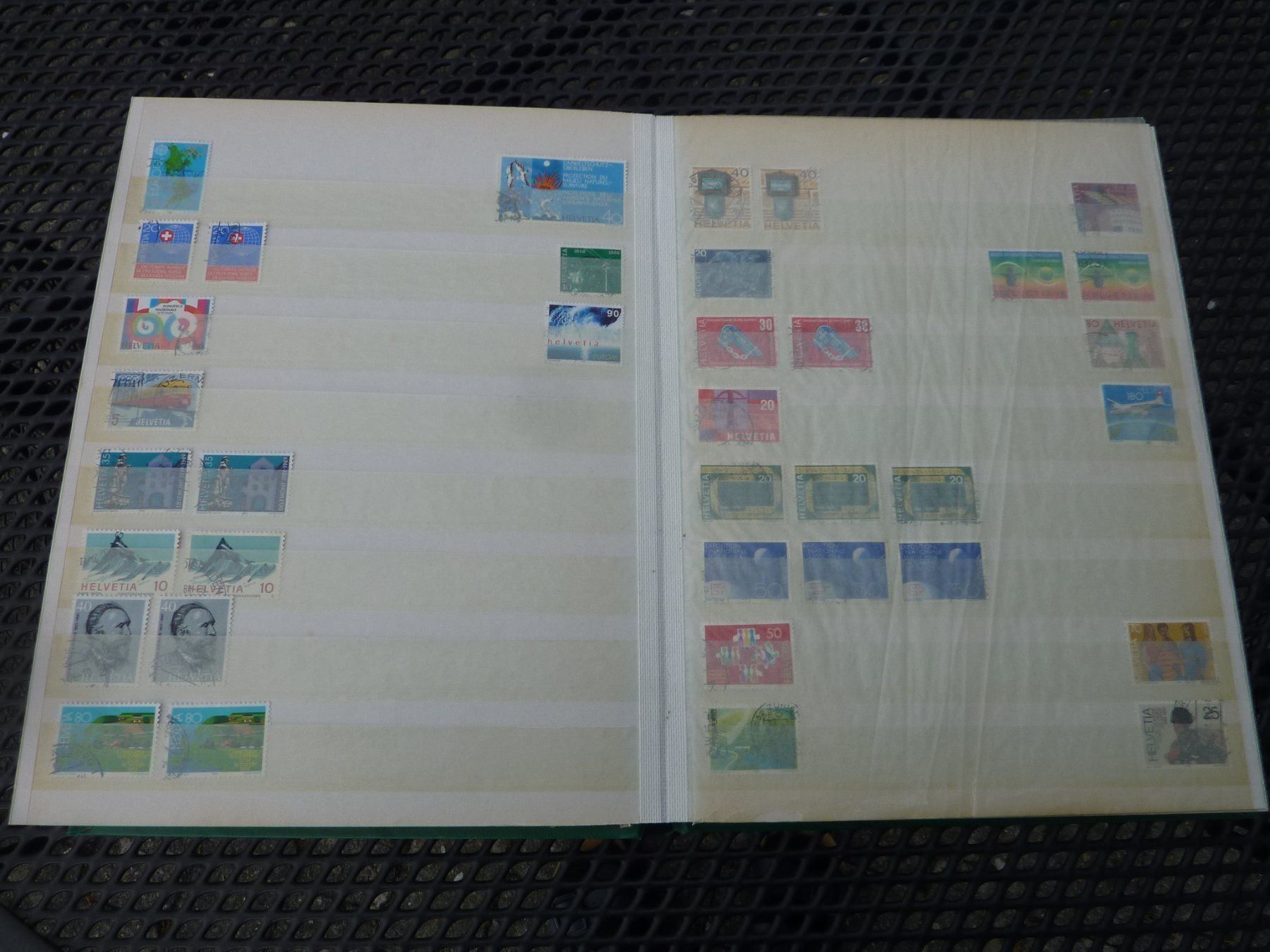 Tutti i francobolli: Briefmarkenalbum, Schweiz – Usato da Gelfingen venduto da btrottmann 2