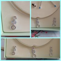 Parure Gevan Neuve, Collier, Boucles d'oreilles lot de trois