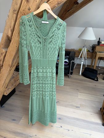 Strickkleid Dorothee Schumacher Gr. XS mintgrün neuwertig