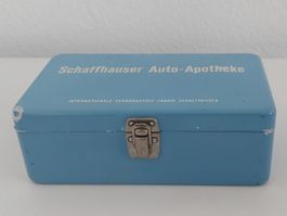 Blechbox Schaffhauser Auto Apotheke Vintage