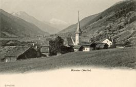 Münster   VS   im Goms       ca. 1 9 0 0
