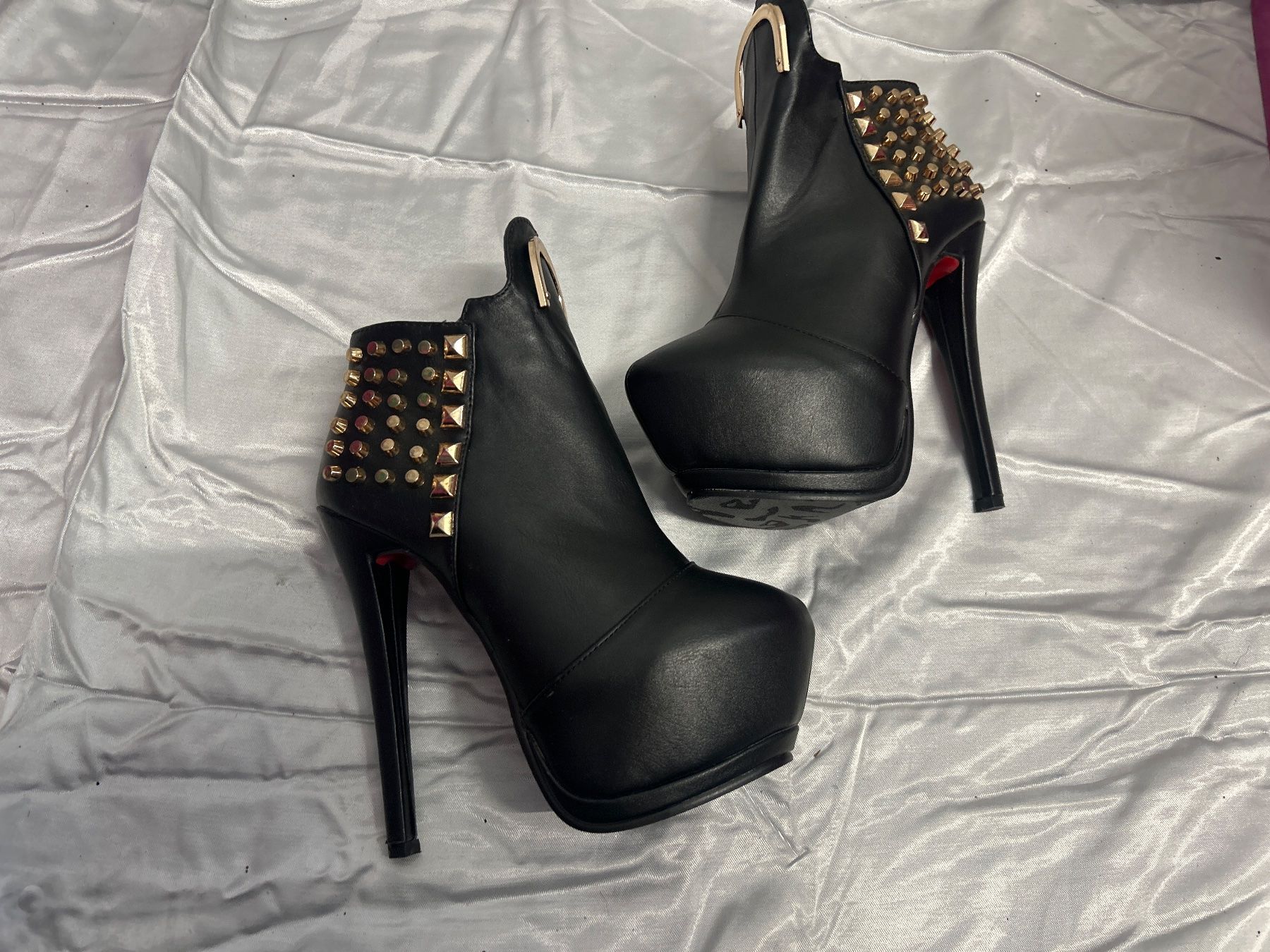 Scarpe da donna: Plateau Stiefelette schwarz Gr 35 Neu – Nuovo e nell'imballaggio originale da Regensdorf venduto da Spyke55 1