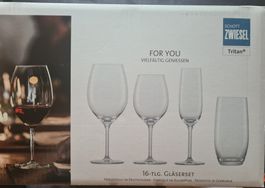 Set de verres neufs schott zweisel