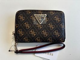 Guess Portemonnaie braun mit Logo neu