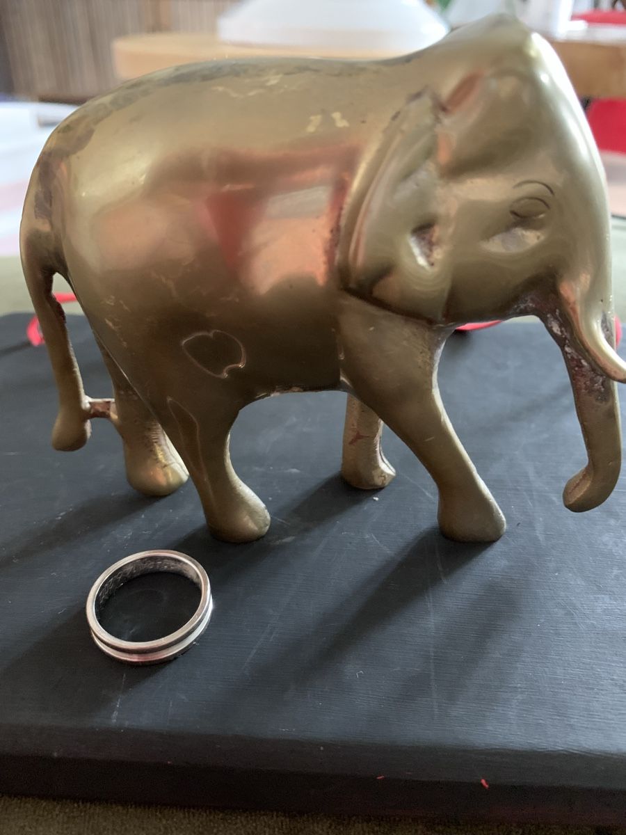 Sculture & Statue: Messing Elefant (Massiv, vintage) – Usato da Günsberg venduto da MorningEgg22 1