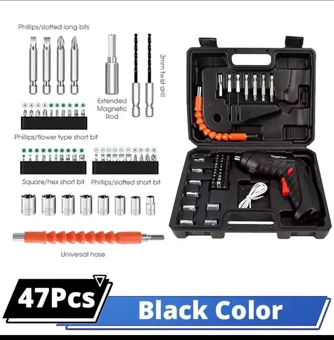 Alle Werkzeuge: Visseuse électrique rechargeable USB, 47 pcs (5) – Neu und originalverpackt aus Genève von web_hfc6 3