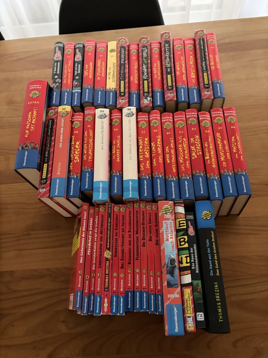 Bücher: Die Knickerbocker Bande Sammlung (x47)-Thomas Brezina – Gebraucht aus Oberwil-Lieli von Toscombra