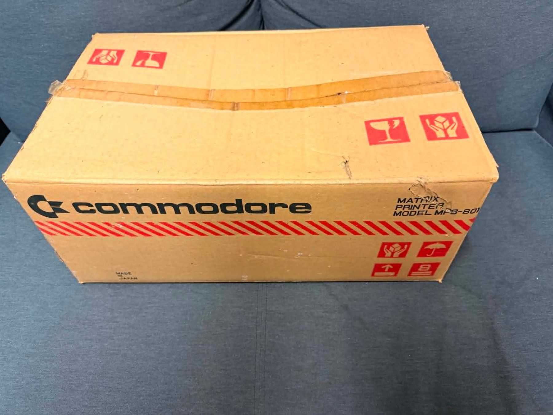 Commodore PC: Commodore Matrix Printer Model MPS - 801 not tested – Usato da Giubiasco venduto da Ticinerd