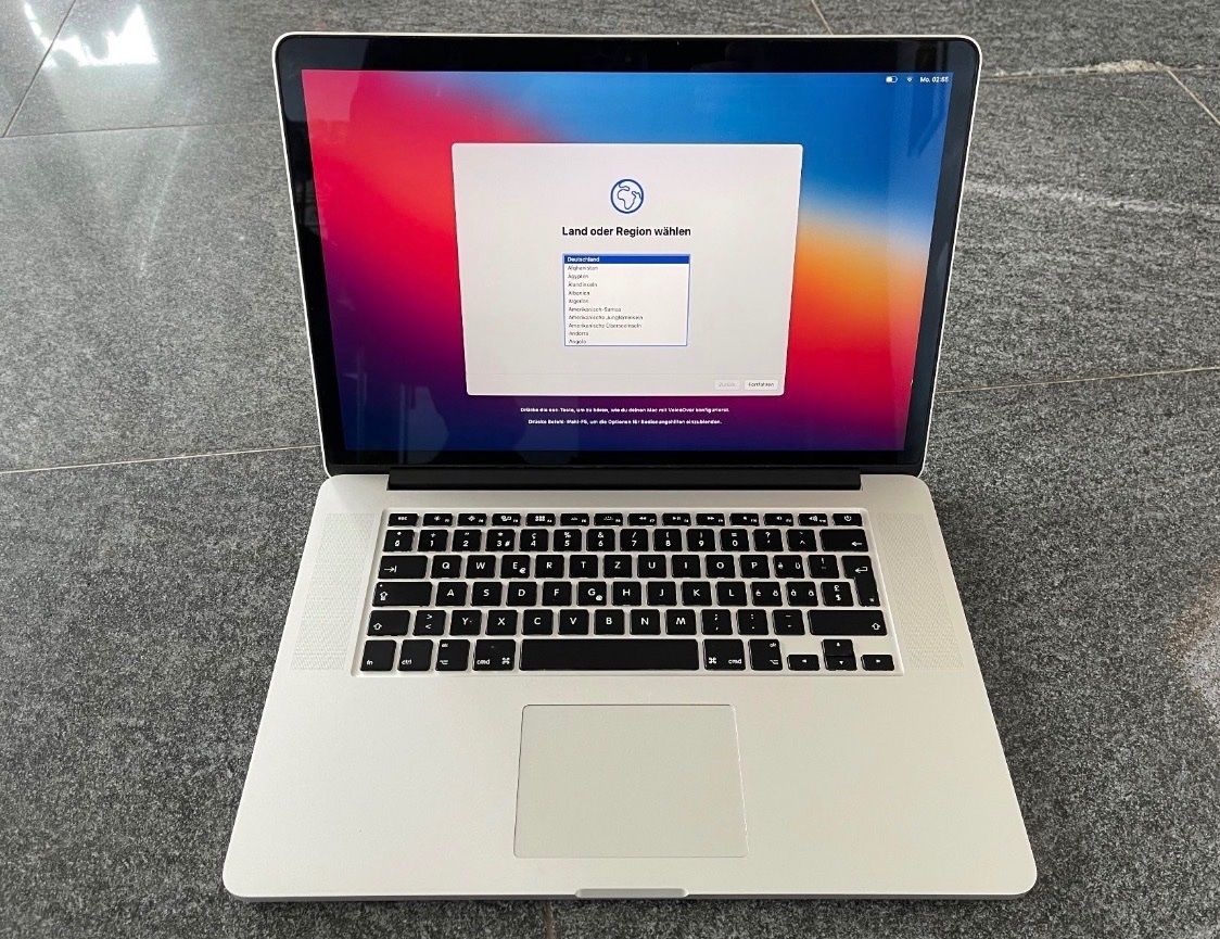 Apple Notebooks: Apple MacBook Pro 15.4 inch, 2014, Big Sur – Gebraucht aus Oftringen von HaMi91