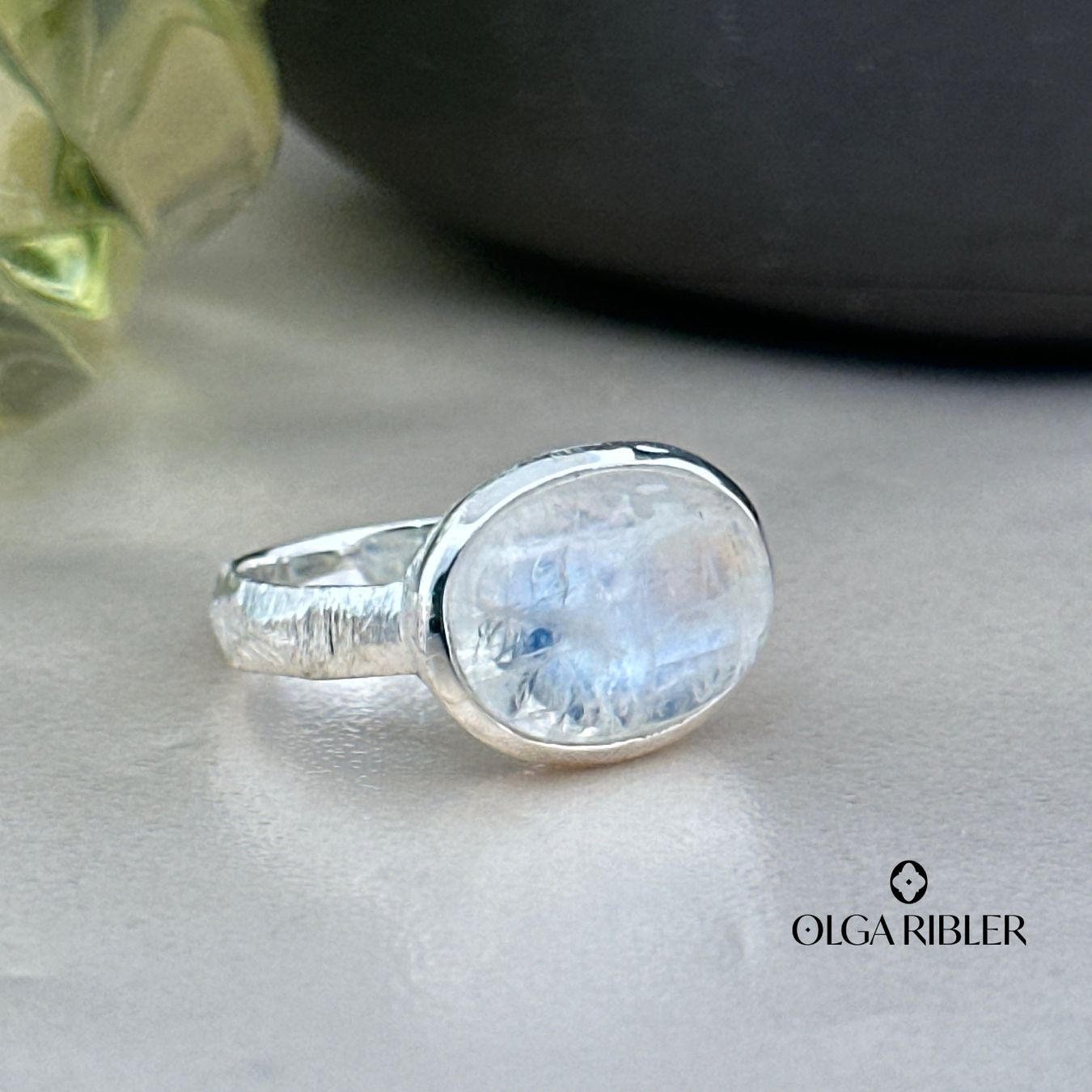 Olga Ribler Ringe: Sterling Silber Ring 925 mit Mondstein Grösse 56 – Neu (gemäss Beschreibung) aus Luzern von byolgaribleroutlet 4