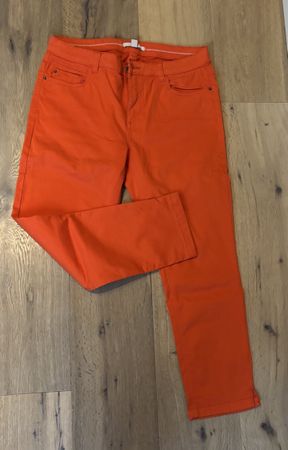 Hose Damen Esprit orange Five-Pocket neuwertig