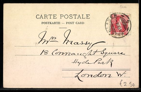 Cartes postales: AK Interlaken, Kirchenansicht – D'occasion à Berlin par bartko-reher 1