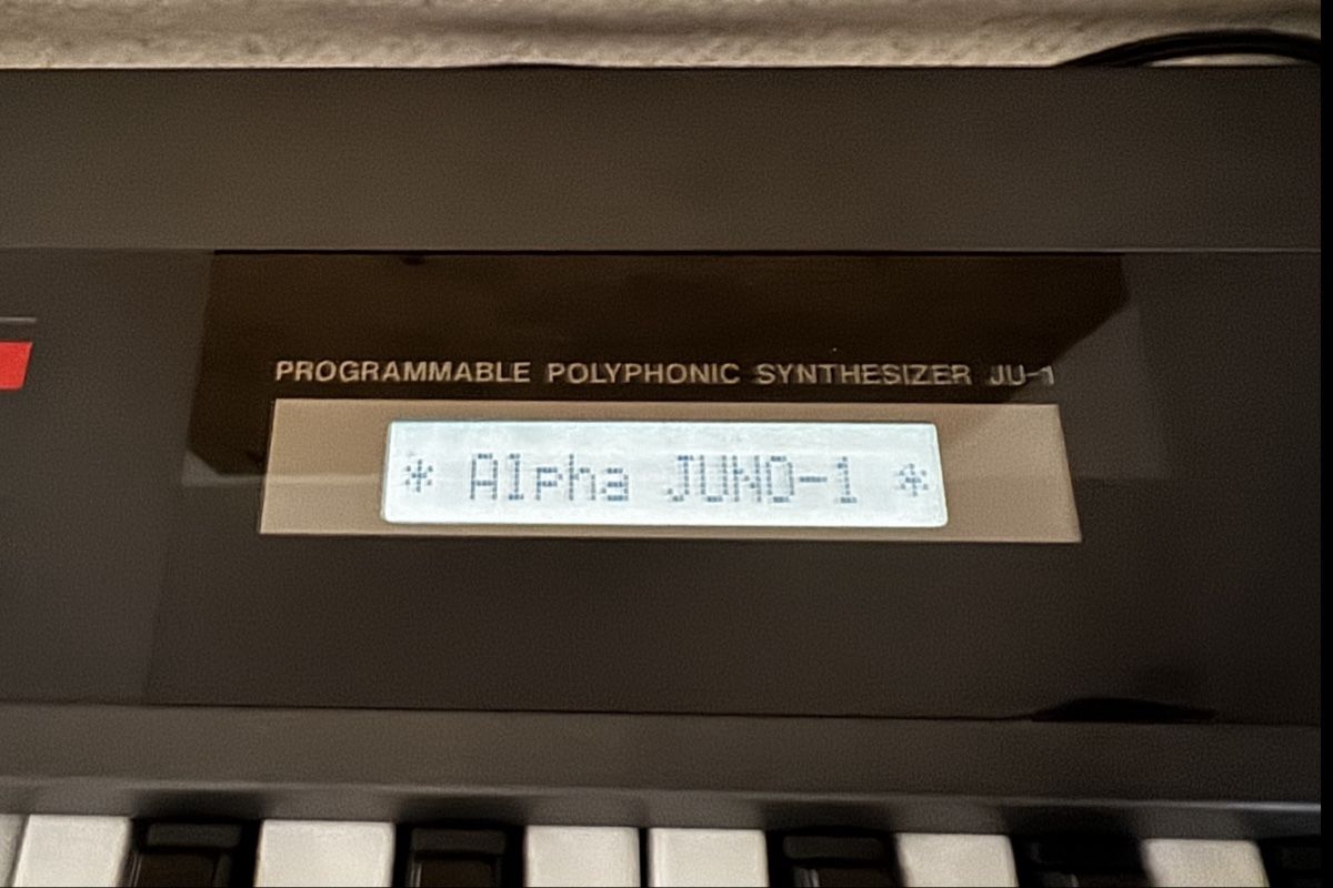 Roland Strumenti musicali: Roland Alpha Juno 1 - Synthesizer – Usato da Zürich venduto da 1cut2 6