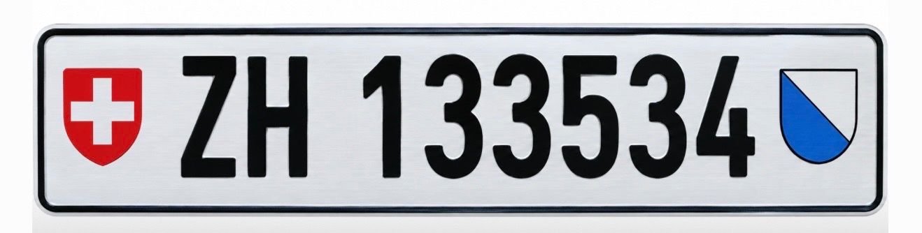 Insegne: Autonummer ZH 133534 – Usato da Sins venduto da JoCo73
