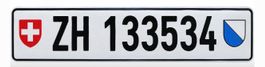 Autonummer ZH 133534