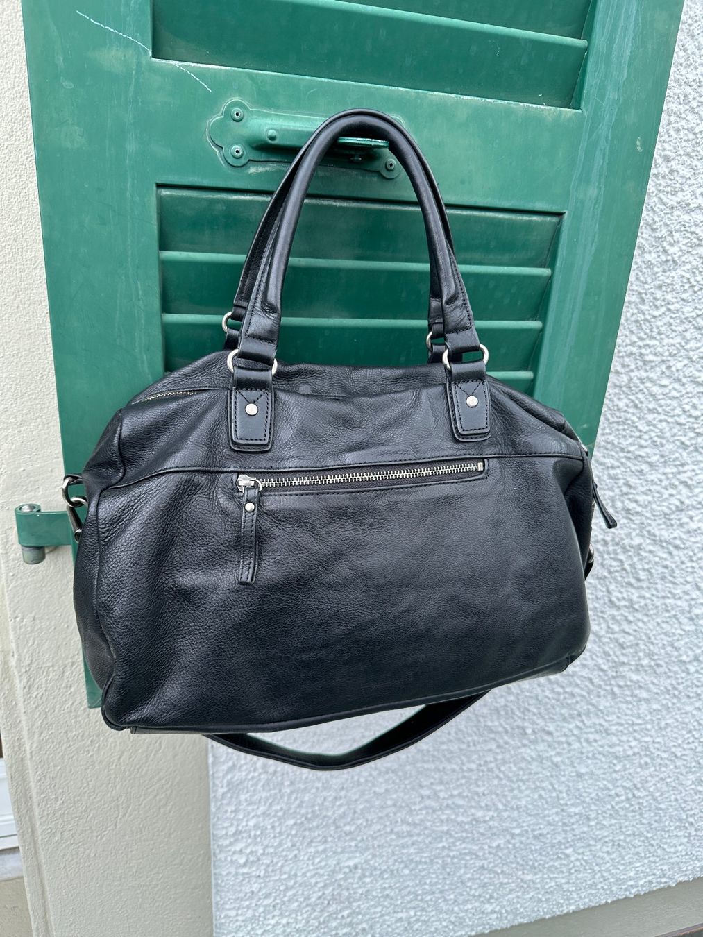 Nat & Nin Borse da donna: Nat & Nin Ledertasche Tasche schwarz echt Leder – Usato da Gümmenen venduto da FelizitasHermann 2
