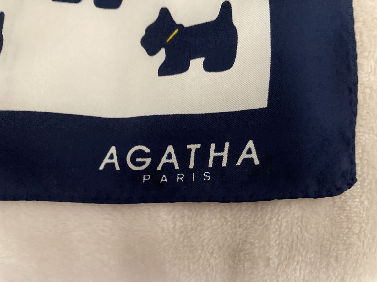 Foulard & Sciarpe: Foulard Westie von Agatha Seide – Usato da Widen venduto da nigella90 2