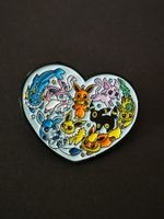 Pin POKEMON Figuren Herz - Anstecker