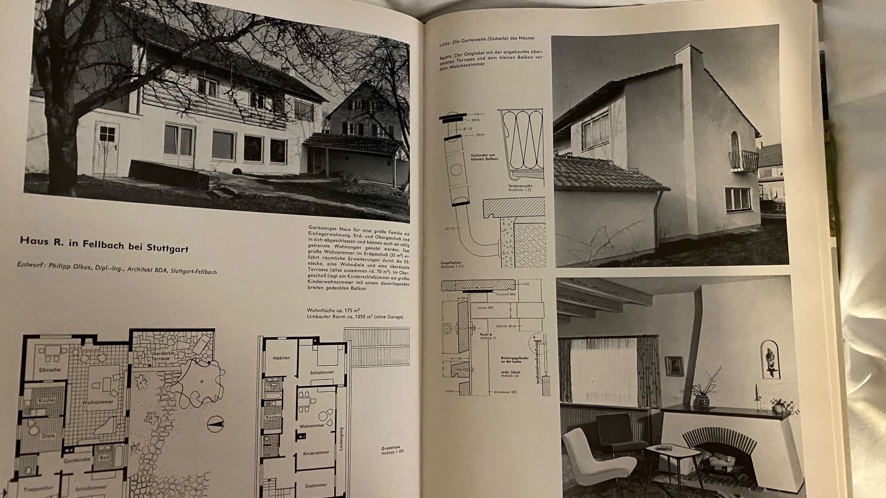 Libri: 92 Einfamilienhäuser Architektur Bertelsmann Verlag 1956 – Usato da Bern venduto da Ensadinado 6