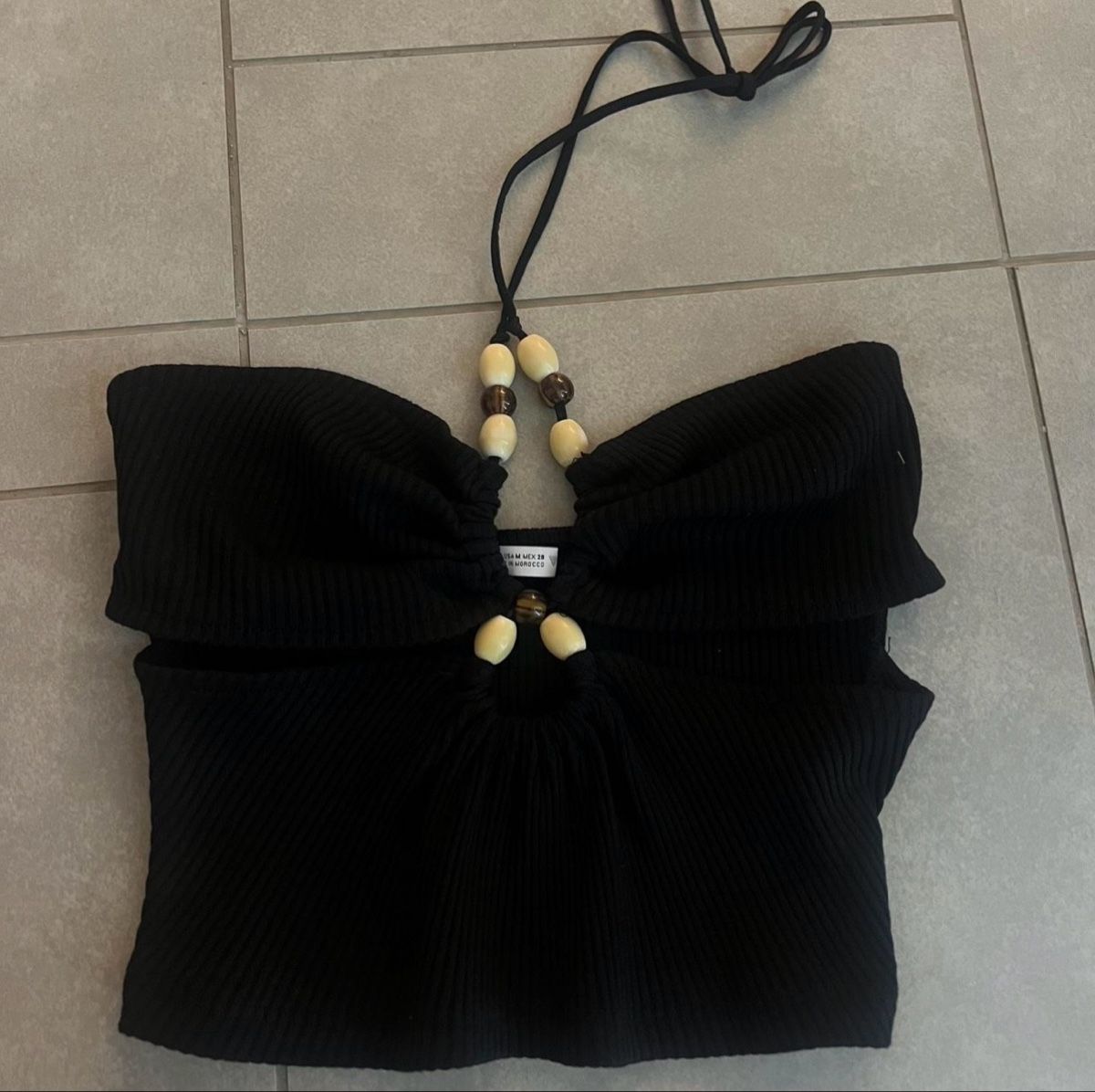 Zara Top: Black Zara Top - size M – Usato da Kleindöttingen venduto da blckgoldsilver