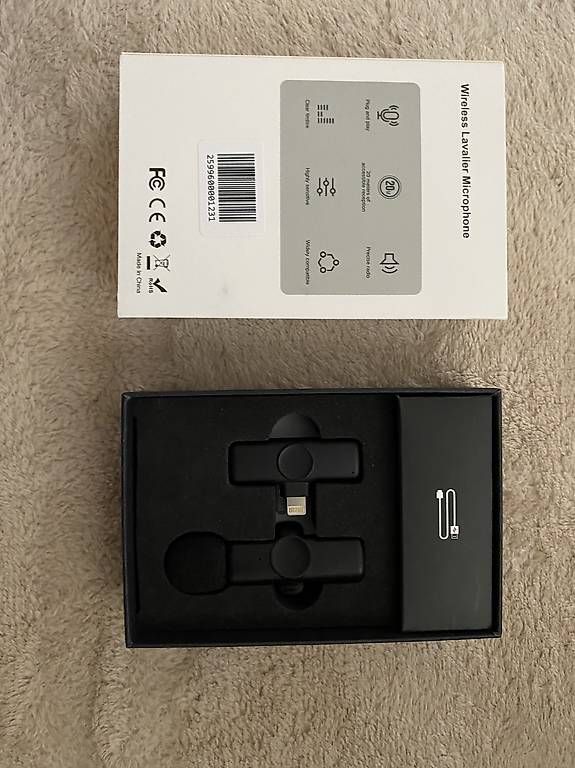 Microphones: Wireless Lavalier Microphone – Neuf avec emballage d'origine à Subingen par dimario 2