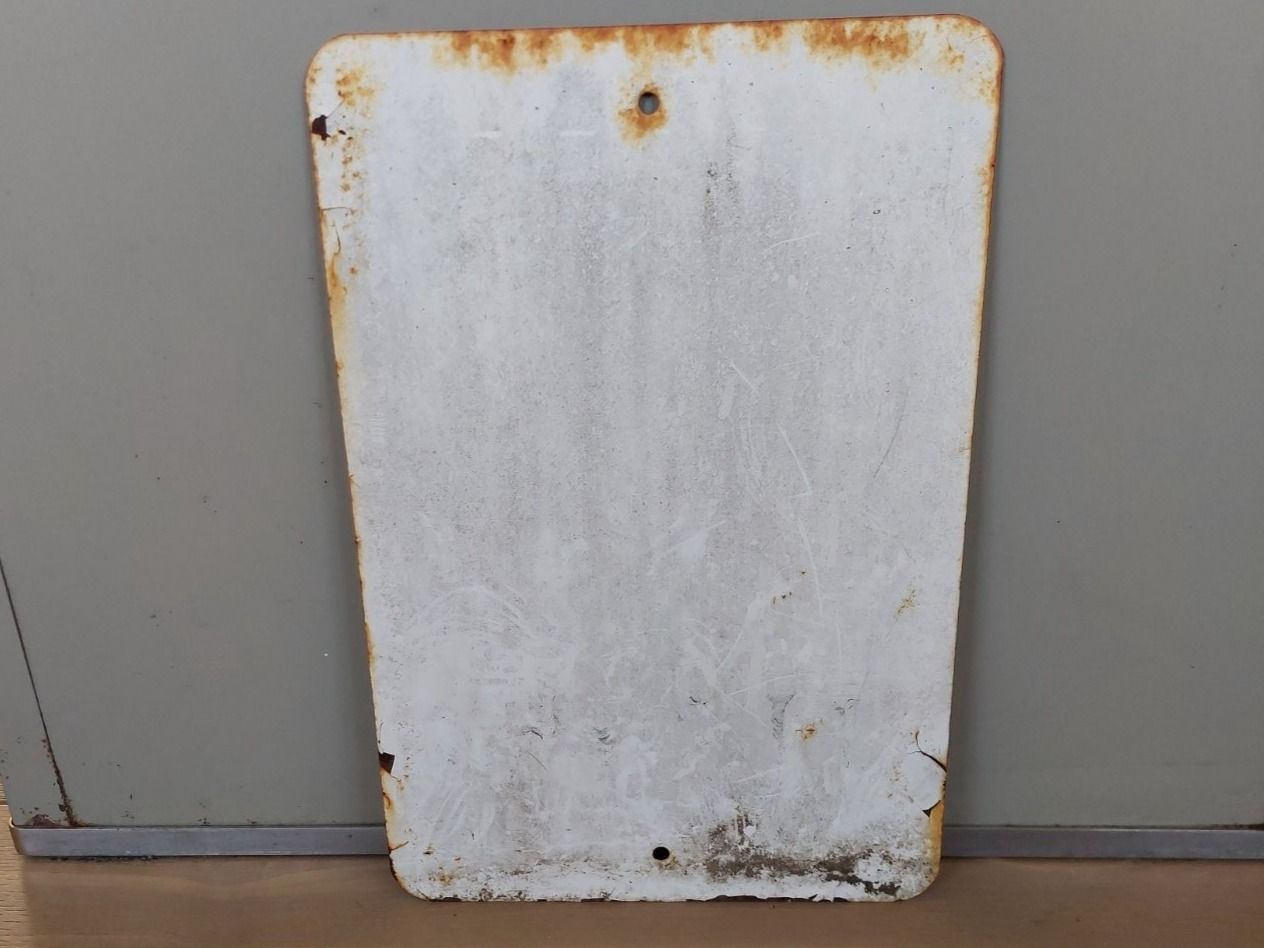 Insegne: BSA Parking only Metallschild antik – Usato da Waltenschwil venduto da Browny2 1