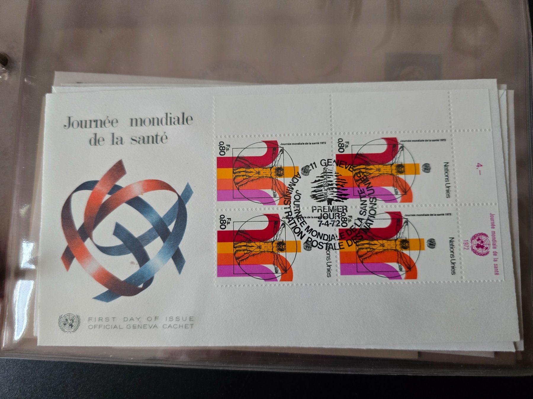 Tutti i francobolli: Ersttagskuverts Internationale Organisationen – Usato da Schaffhausen venduto da rober77 1