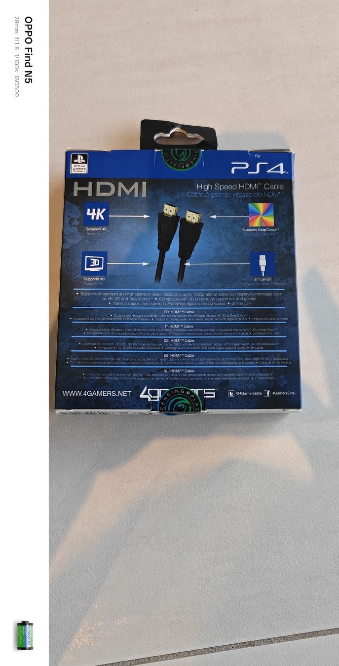 Kabel: HDMI Kabel PS4 – Neu (gemäss Beschreibung) aus stallikon von Dalacoke 1