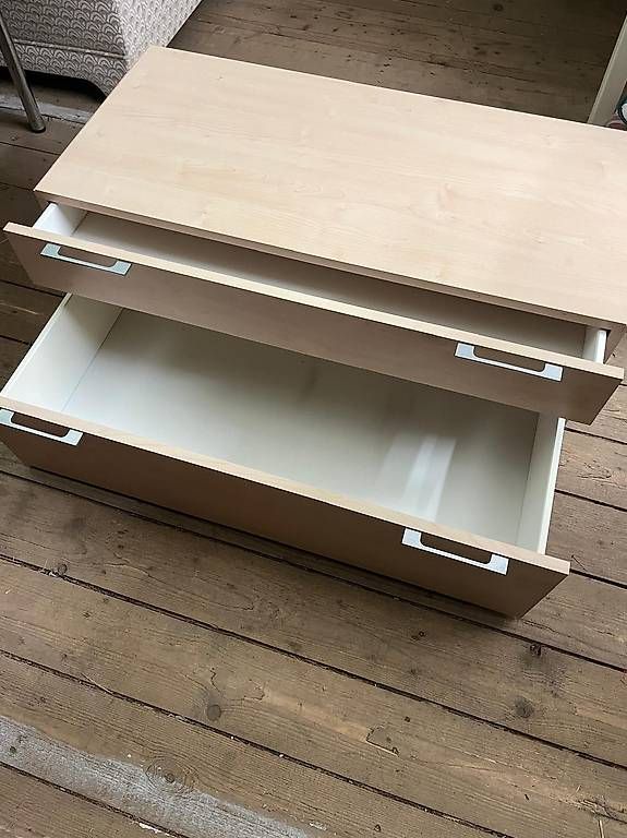 Cassettiere: Kommode mit 2 Schubladen / Lowboard / Sideboard – Usato da Zofingen venduto da Loop_ReSale 1