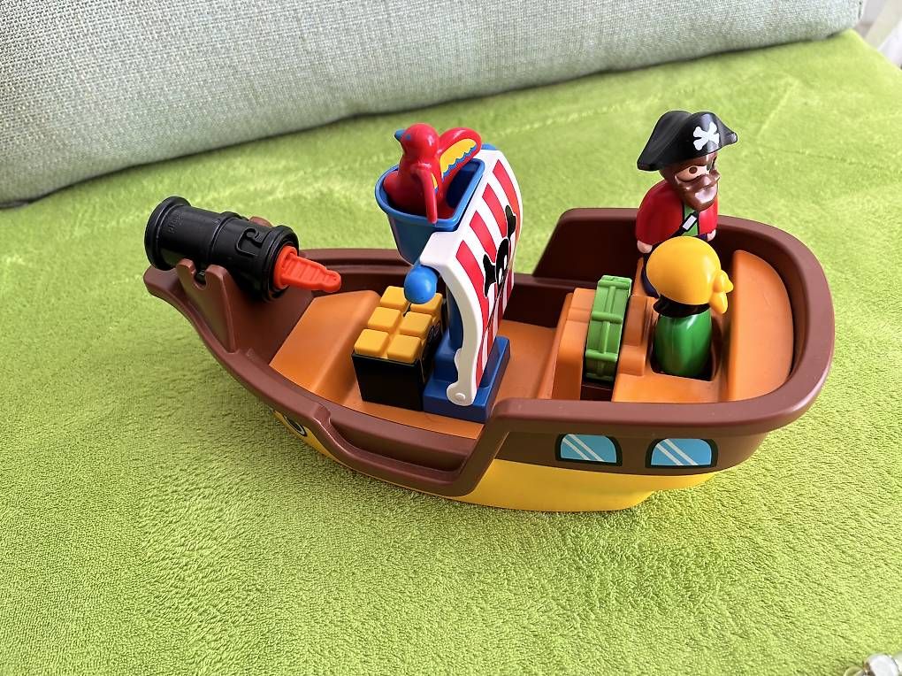 Giocattoli: Playmobil 123 Piratenschiff – Usato da Schafisheim venduto da drea04