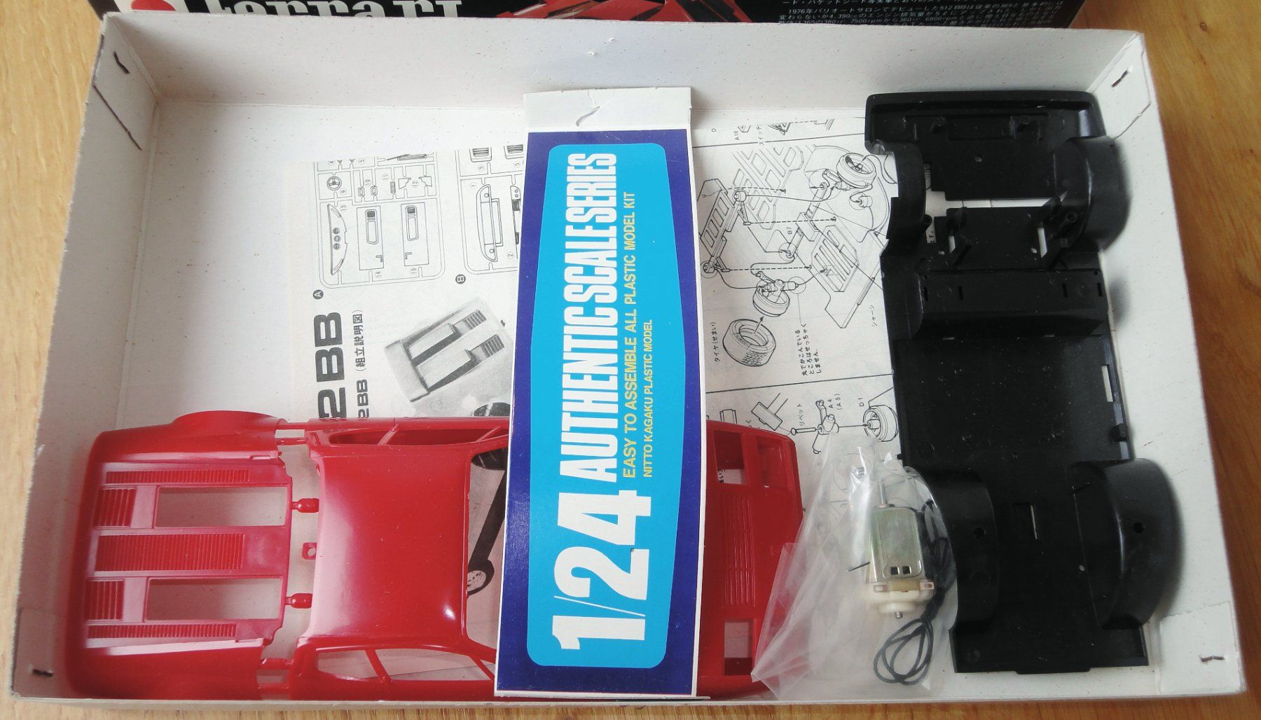 Kit di modellismo & Modellini statici: NITTO FERRARI 512 BB 1/24 – Nuovo (secondo la descrizione) da Frümsen venduto da Malibu69 2