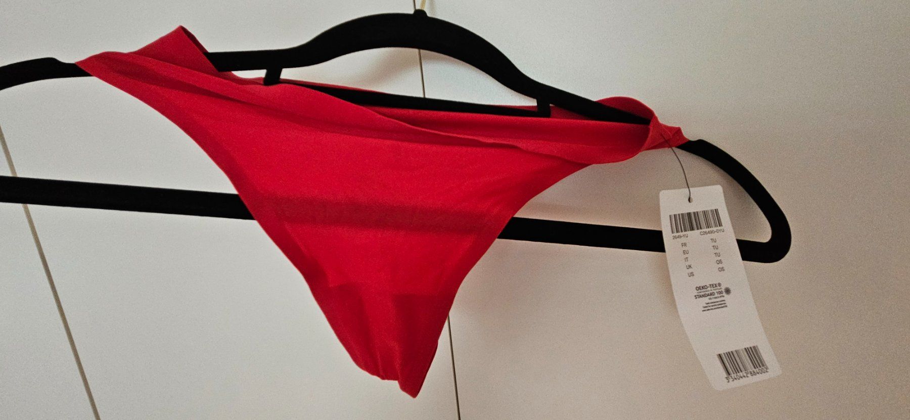 Sonstige Unterwäsche: String rouge gossard neuf   (b) – Neu (gemäss Beschreibung) aus Lutry von cha_pbg5