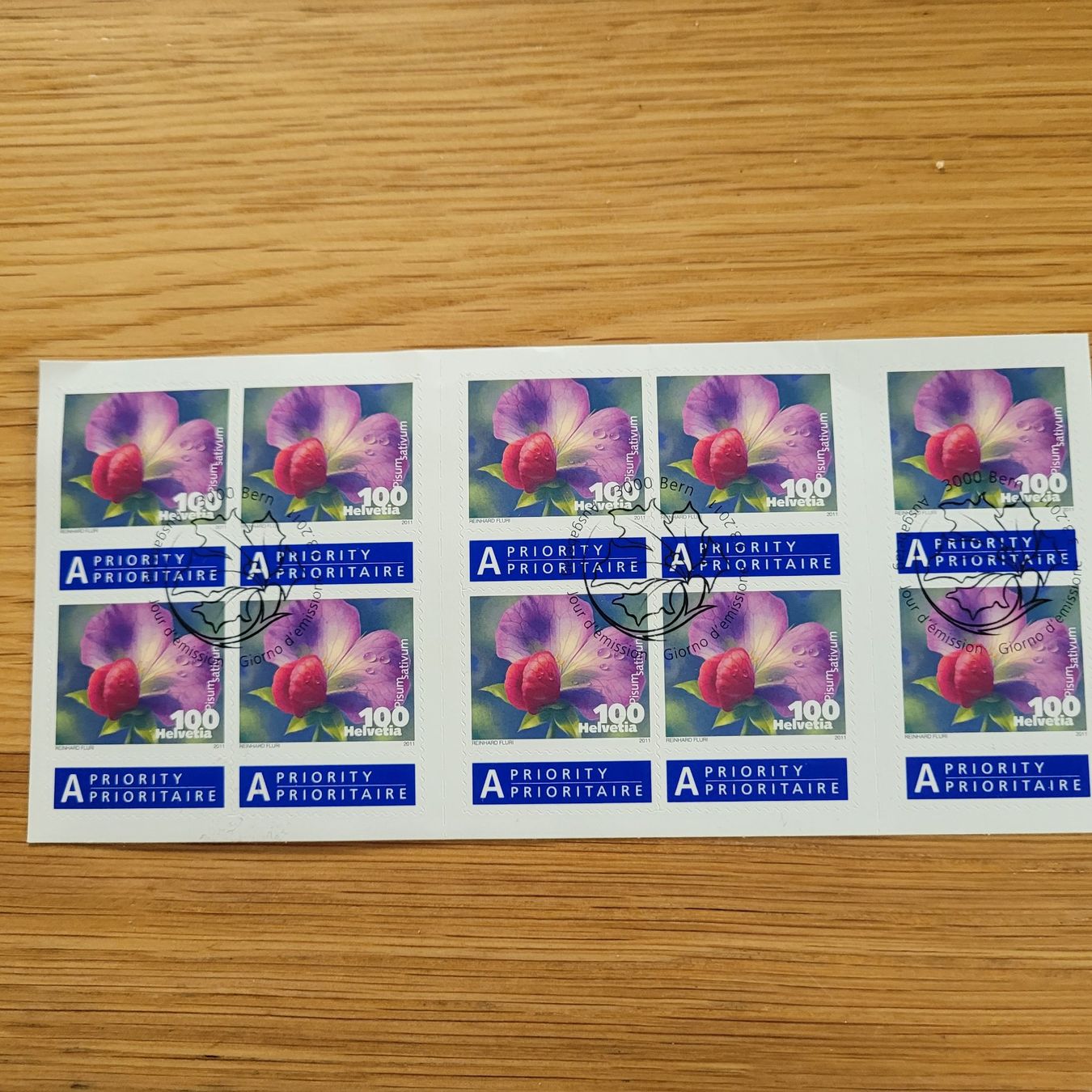 Tutti i francobolli: Carnet De Timbre /  Markenheftchen  Bern 2011 – Usato da Biel/Bienne venduto da Destockweb