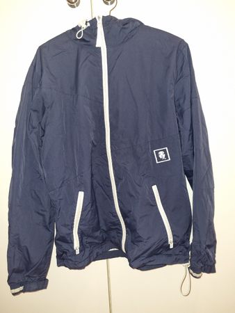Supremebeing Jacke Übergangsjacke Regenjacke Gr. M blau