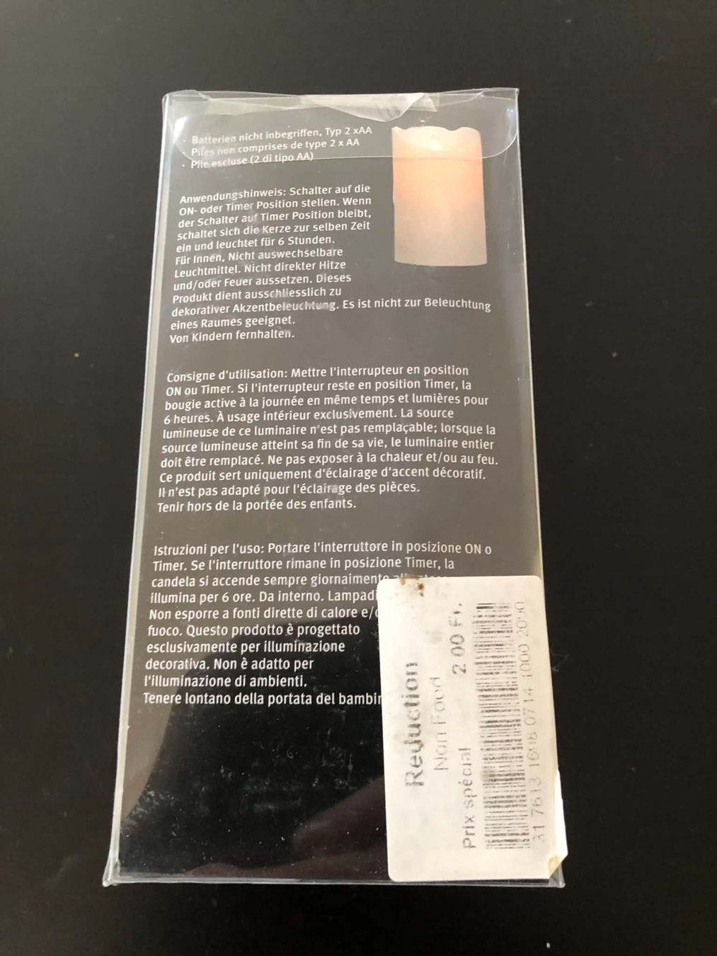 Kerzen: Bougie LED Migros. – Gebraucht aus Nyon von BrocBox 3