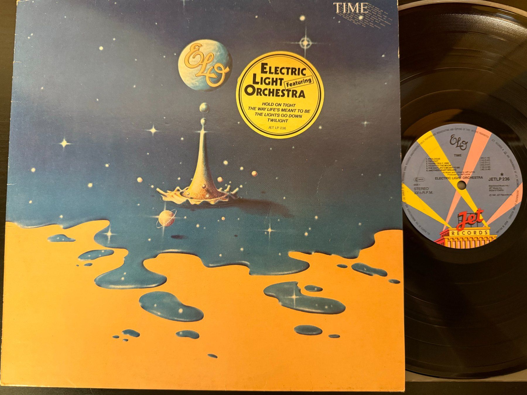 Schallplatten: Electric Light Orchestra – Time [LP EU 1981] – Gebraucht aus Tamins von