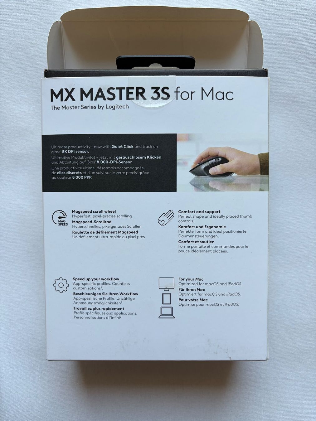 Logitech Maus: MX Master 3S for Mac – Gebraucht aus Chur von Hughannes 5