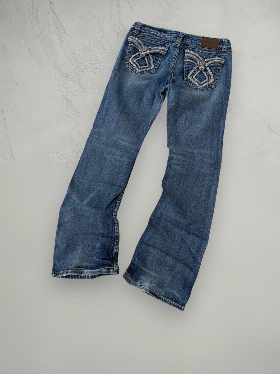 Jeans: Y2K 2000s Embroidered Bootcut Jeans – Neuf (Voir description) à Riehen par vintage_basel 4