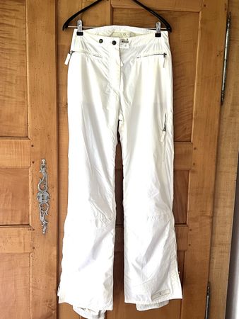 Pantalon de ski JOS Snow blanc, taille 3, comme neuf!