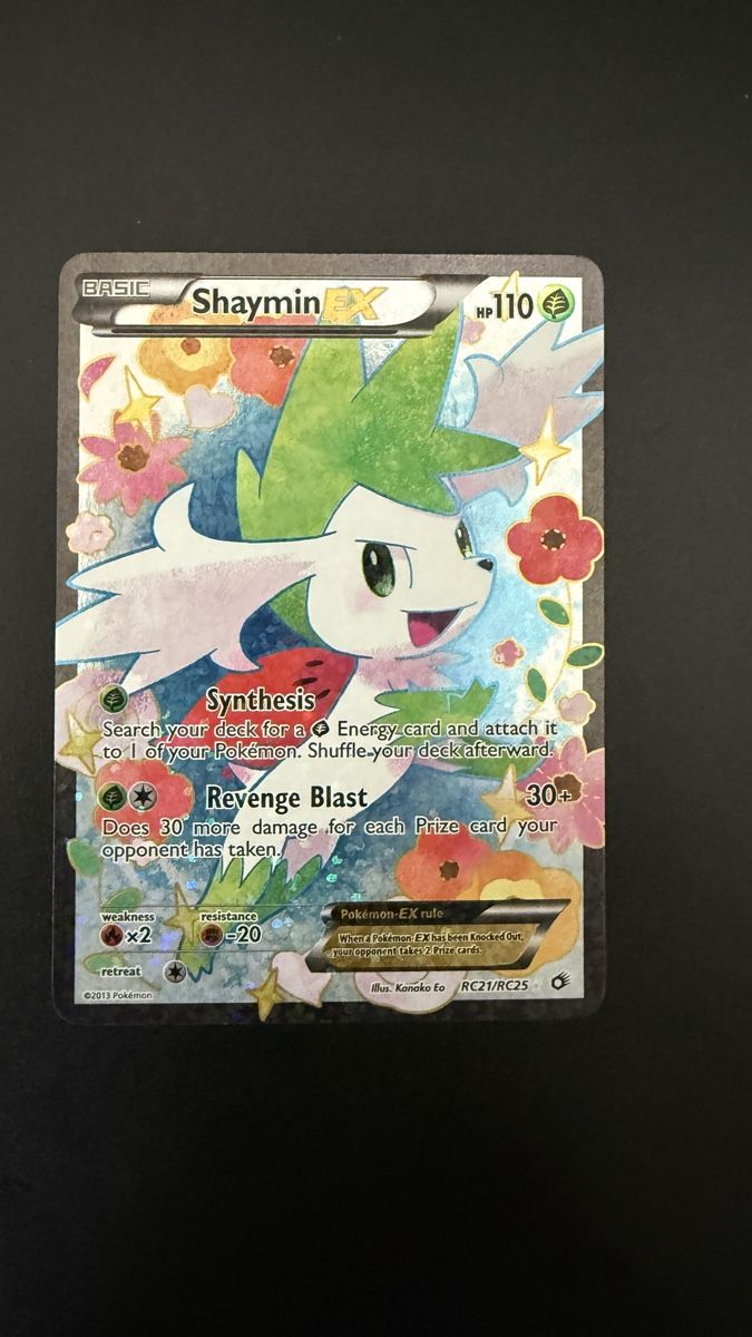 Pokémon Carte collezionabili: Pokémon Shaymin EX Karte – Nuovo (secondo la descrizione) da Horw venduto da ankt53