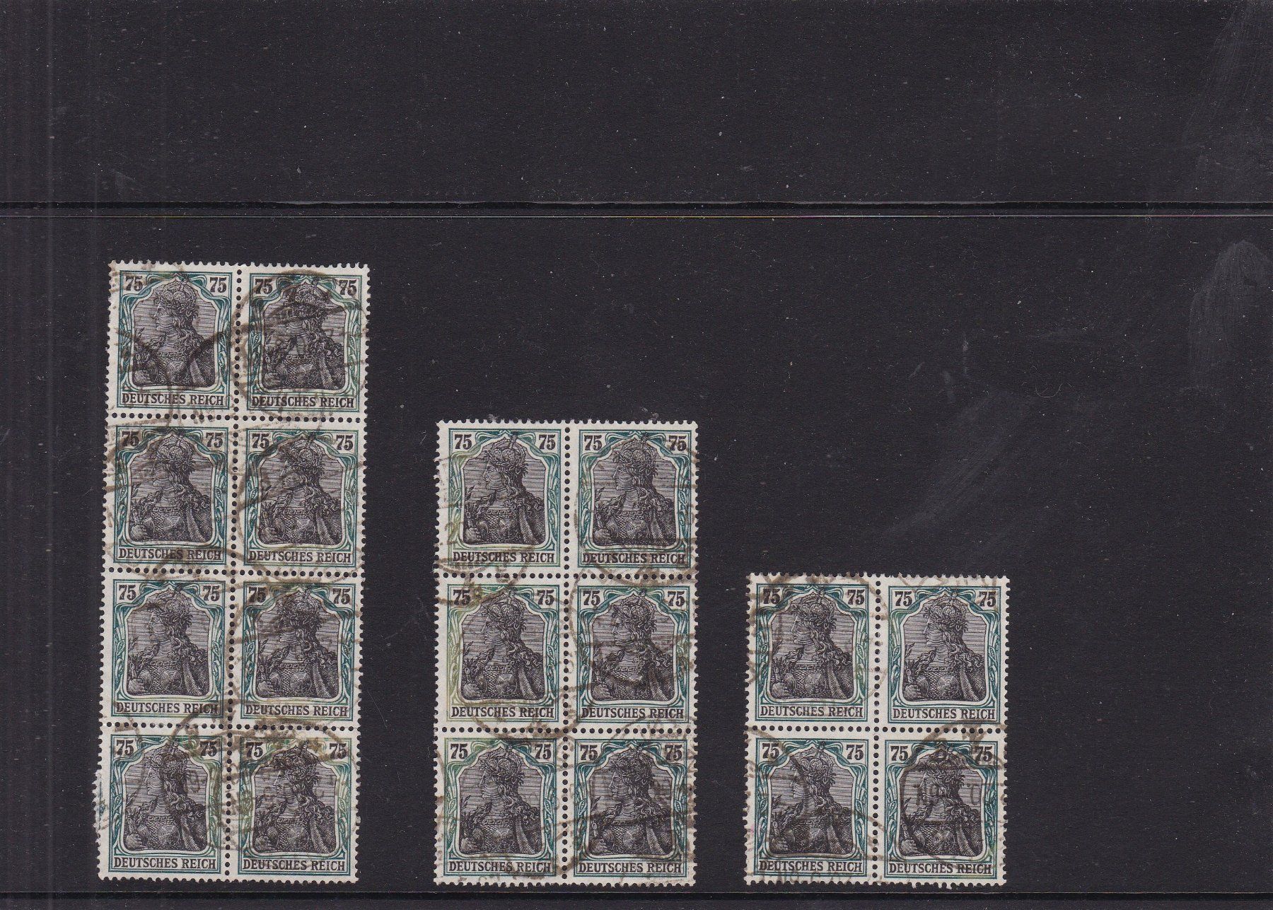 Alle Briefmarken: Deutsches Reich 1919 – Gebraucht aus Gretzenbach von