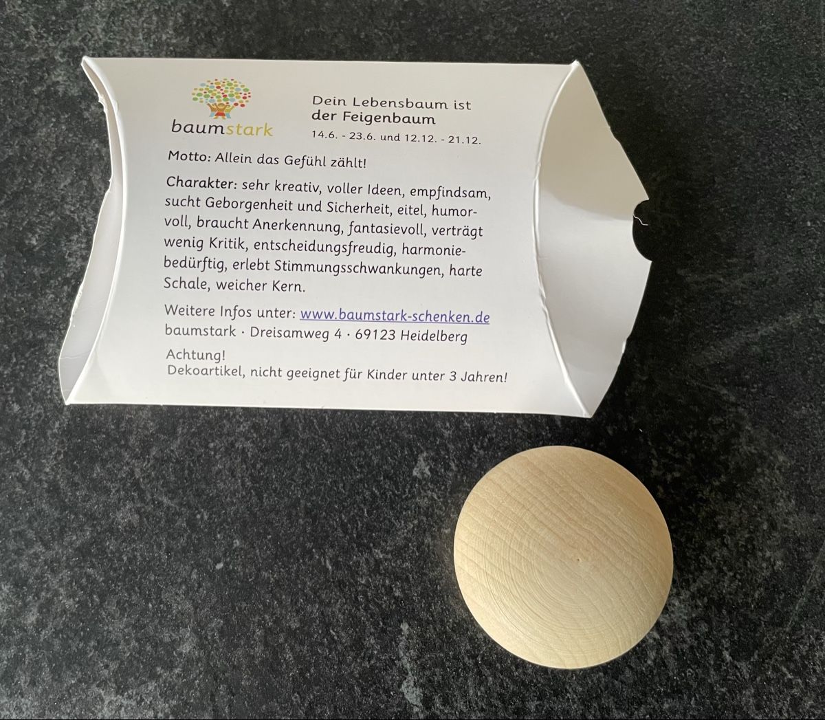 Alle Dekorationen: Baumstark Lebensbaum Feigenbaum Glücksbringer, Schütze/Zwill – Neu und originalverpackt aus Bronschhofen von Sommernacht03 3