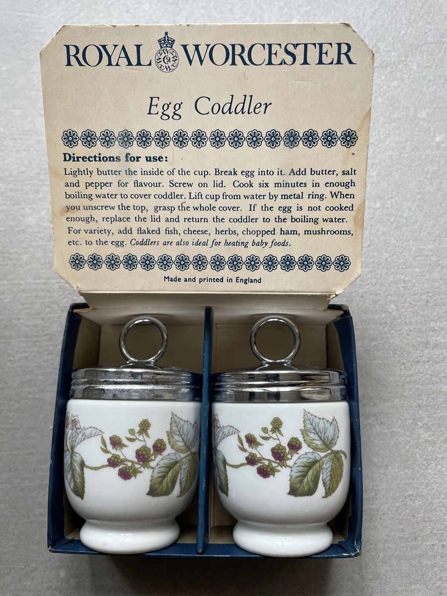 Royal Worcester Altre Stoviglie: Antike Egg Coddler Royal Worcester – Usato da Adligenswil venduto da Treegarden