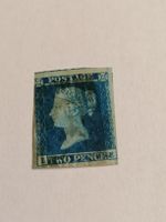 Two pence blue 1841, Platte 4 